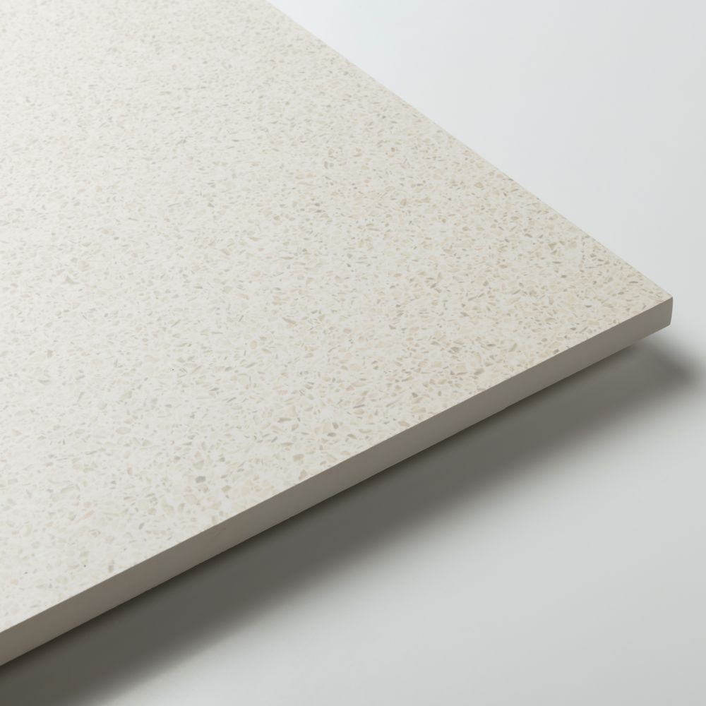 White Terrazzo Compact