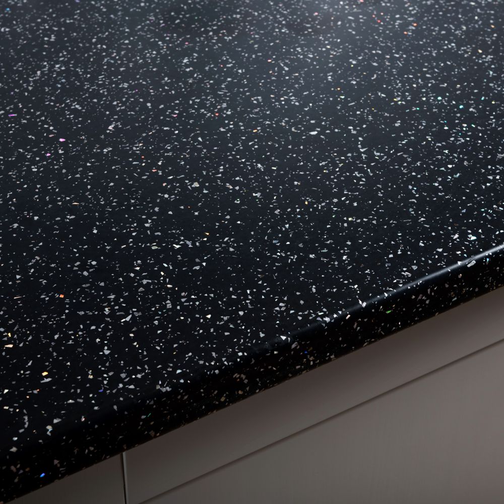 Black Sparkle Laminate