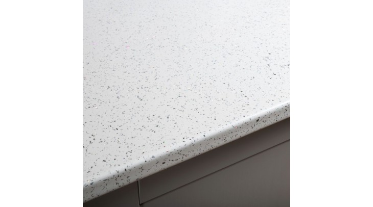 White Sparkle Laminate