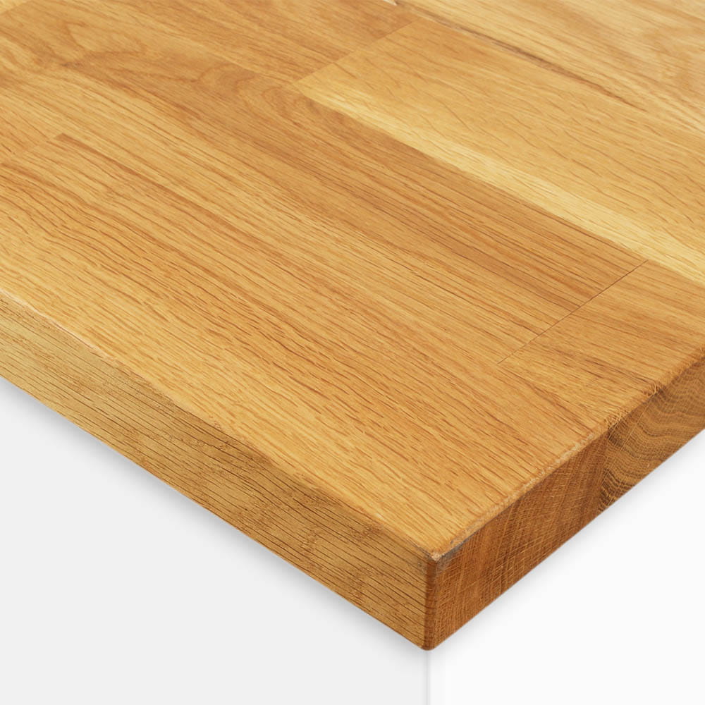 Deluxe Rustic Oak Worktop Customizable House of Worktops
